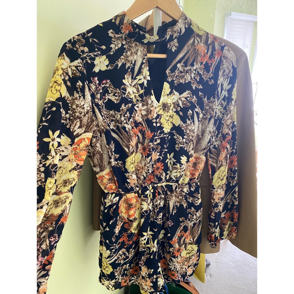 Urban Outfitters Flower Romper